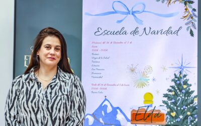 El Ayuntamiento de Elda organiza un año más las Escuelas de Navidad en los barrios para facilitar la conciliación y ofrecer a los más pequeños un espacio lúdico y de convivencia