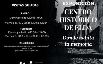 El Ayuntamiento de Elda retoma durante los meses de enero y febrero las visitas guiadas a la exposición sobre el Centro Histórico de la ciudad