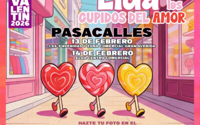 El Ayuntamiento de Elda pone en marcha una campaña especial para impulsar el comercio local con motivo del Día de los Enamorados