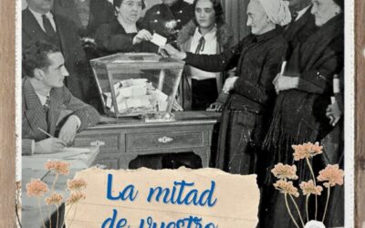 Elda da voz a Clara Campoamor con la representación de la pieza teatral ‘La mitad de vuestro ser incapaz’ de Natalia Bravo