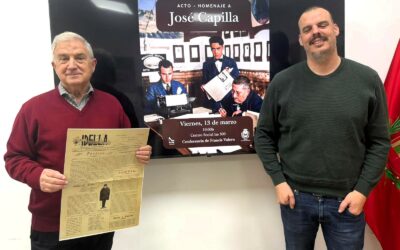 Elda rinde homenaje a José Capilla, figura clave del periodismo y la literatura eldenses del siglo XX