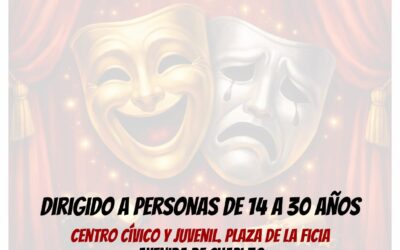 El Ayuntamiento de Elda pone en marcha una nueva edición del Taller de Teatro Joven para promover la creatividad y el talento juvenil