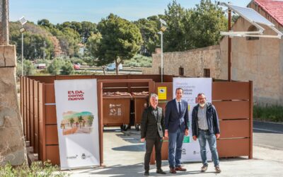 El Ayuntamiento de Elda y Fobesa ponen en marcha unas nuevas áreas de aportación de residuos en las zonas de diseminados para evitar los vertidos incontrolados