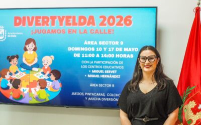 La cuarta edición de ‘DivertyElda’ volverá a llenar de diversión y juegos infantiles las calles del Sector 9 durante dos domingos de mayo