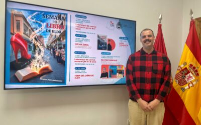 Elda celebra la Semana del Libro con destacadas presentaciones literarias y una programación cultural abierta a la ciudadanía