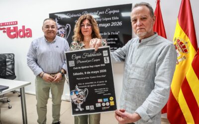 Elda recibirá el 9 de mayo a los mejores clubes de ajedrez de la provincia con motivo de la celebración de la Copa Federación