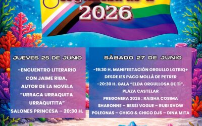 Elda se convierte en referente de convivencia con una nueva edición de ‘Elda Orgullosa de Ti’ que este año contará como pregonera con la artista eldense Raisha Cosima