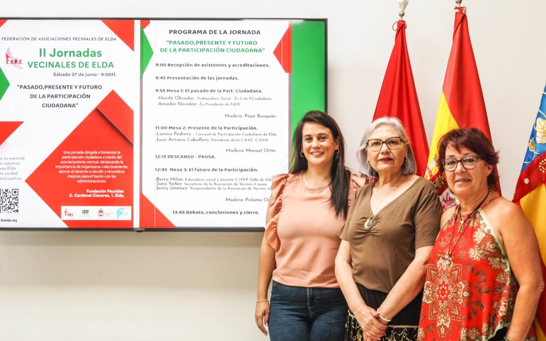 La FAVE organiza la segunda edición de sus jornadas vecinales en las que se abordará la situación de la participación ciudadana
