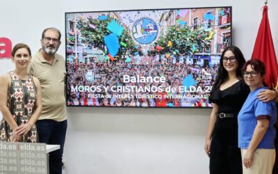 Elda consolida el éxito de sus primeros Moros y Cristianos ‘internacionales’ con una alta participación y un impacto económico que ronda los 13 millones de euros