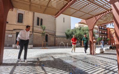 El Ayuntamiento de Elda finaliza las obras de reurbanización del entorno de la iglesia de Santa Ana que han permitido la recuperación y puesta en valor del corazón del Centro Histórico