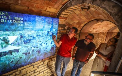 El Ayuntamiento de Elda culmina la musealización del refugio antiaéreo de la Plaza de Arriba para poner en valor la memoria colectiva y la historia de la ciudad