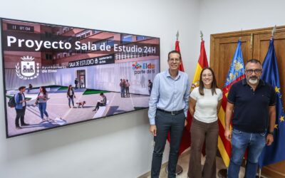 Elda contará con una nueva sala de estudios 24 horas que será una de las más modernas de la Comunidad Valenciana y contará con capacidad para más de 200 personas