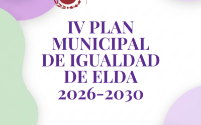El IV Plan de Igualdad de Oportunidades de Elda 2026-2030 permitirá seguir avanzando hacia una igualdad efectiva y promover cambios que favorezcan una sociedad más justa e igualitaria