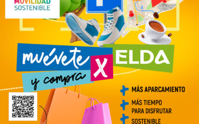 El Ayuntamiento lanza la campaña ‘Muévete por Elda y compra’ para poner en valor las cerca de 3.000 plazas de aparcamiento público e impulsar el comercio local