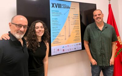 Elda presenta las XVIII Jornadas Internacionales de Guitarra, que reunirán a grandes intérpretes y jóvenes promesas