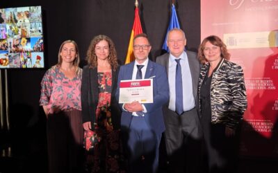 Elda recoge en Madrid el reconocimiento que acredita a sus Moros y Cristianos como Fiestas de Interés Turístico Internacional